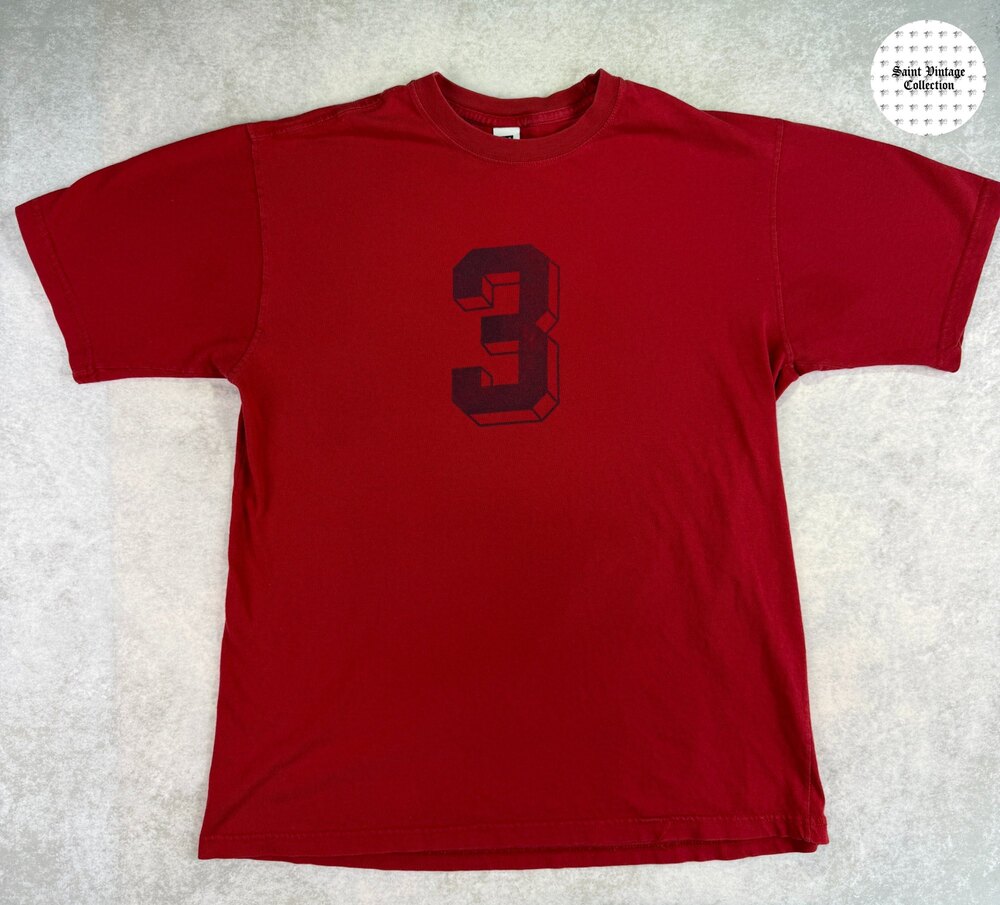 Y2K Vintage Gap Factory Store Red Medium Graphic T Shirt